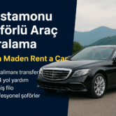 kastamonu şoförlü araç kiralama